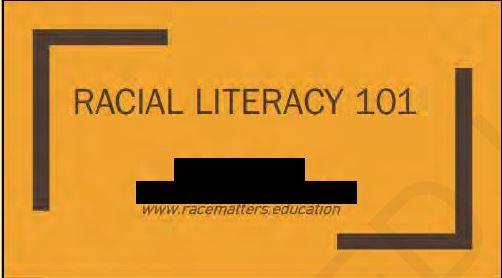 The Argus: The teacher training is called "Racial Literacy 101"