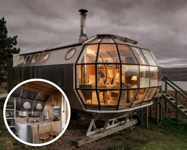 The Argus: AirShip 2 in Drimnin, Scotland. Picture: Airbnb