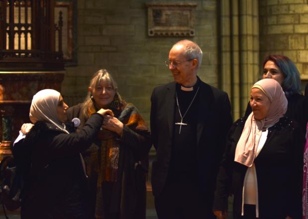 The Argus: The Archbishop Justin Welby at All Saints church in Hove - picture by Film Like a Girl Productions