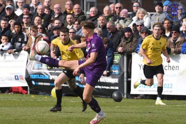 The Argus: 3,142 fans watched Littlehampton's historic semi-final win. Picture by Chris Gregory/Southern Combination Football League