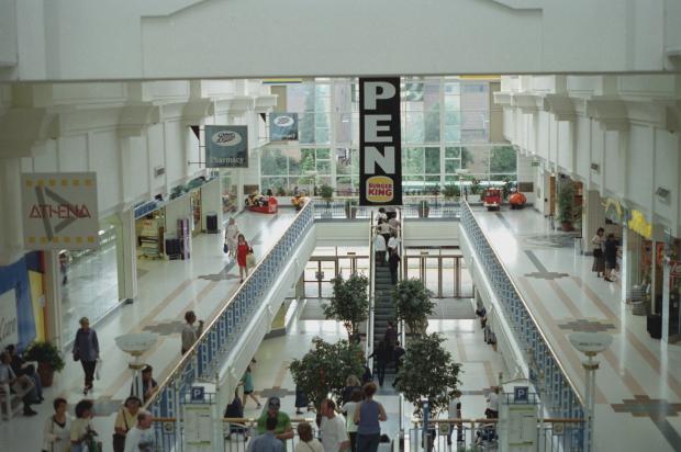 The Argus: ... and the inside of the mall in the same year
