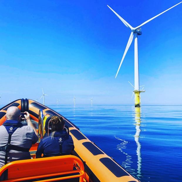 The Argus: The business does tours to Rampion windfarm