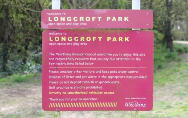 The Argus: Longcroft Park, Worthing