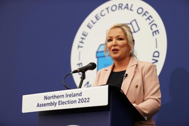 The Argus: Sinn Fein leader Michelle O'Neill looks set to become the first ever nationalist First Minister in Northern Ireland