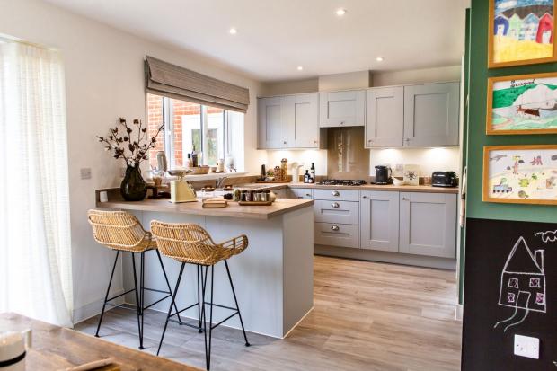The Argus: The Scrivener showhome at Bellway’s Seaford Grange development, which has delivered an investment of £2.2 million in local services for the area