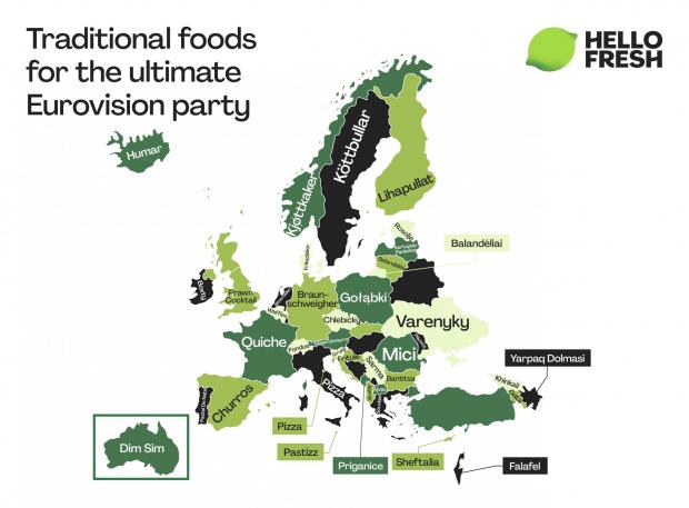 The Argus: Traditional European foods by country from HelloFresh. Credit: HelloFresh