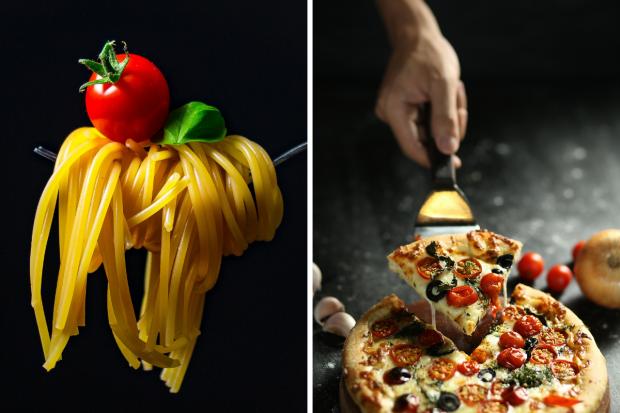 The Argus: Italian-inspired pasta and pizza. Credit: Canva
