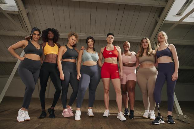 The Argus: Sports bras from Adidas (Adidas/PA)