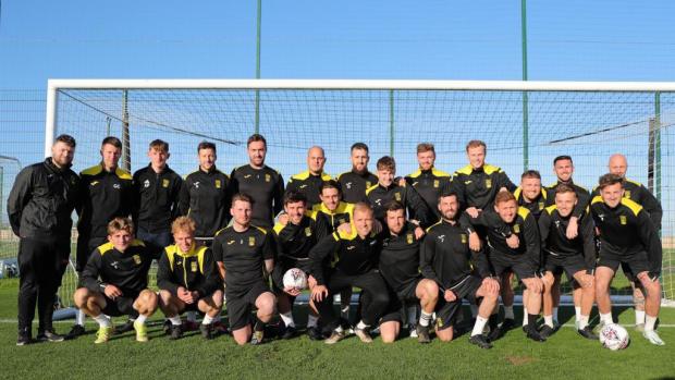The Argus: Littlehampton Town players at the American Express Elite Football Performance Centre
