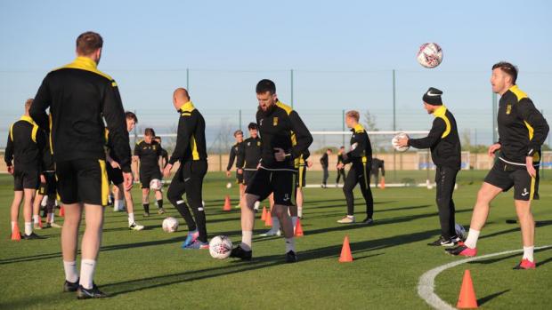 The Argus: They trained on Wednesday. Pictures from Paul Hazlewood/BHAFC