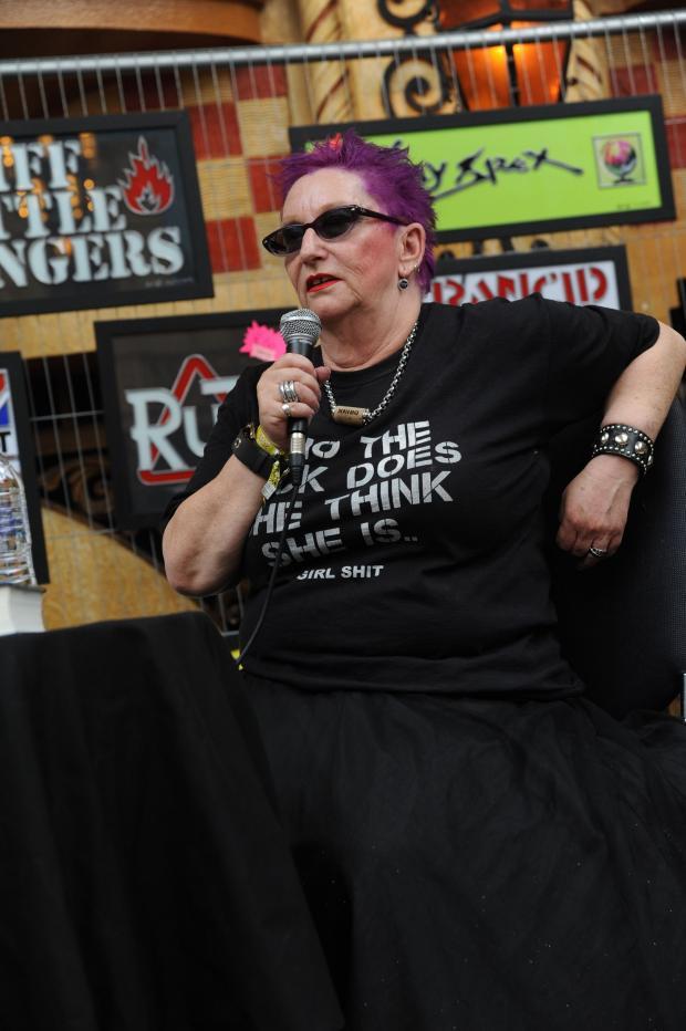 The Argus: Pamela Rooke pictured at Rebellion Punk Festival in 2019. Picture from Dod Morrison