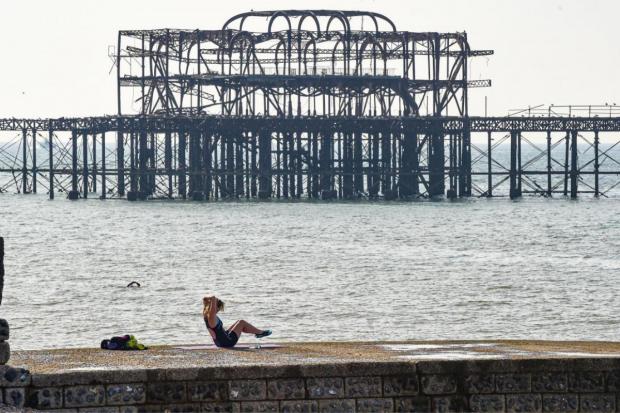 The Argus: Temperatures are set to soar in Brighton today
