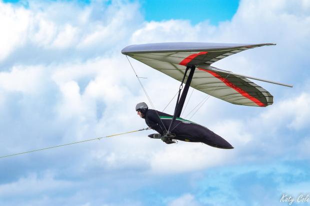 The Argus: Johnny Carr at the Great British Aerotow Revival 2022. Credit: Kathryn Cole
