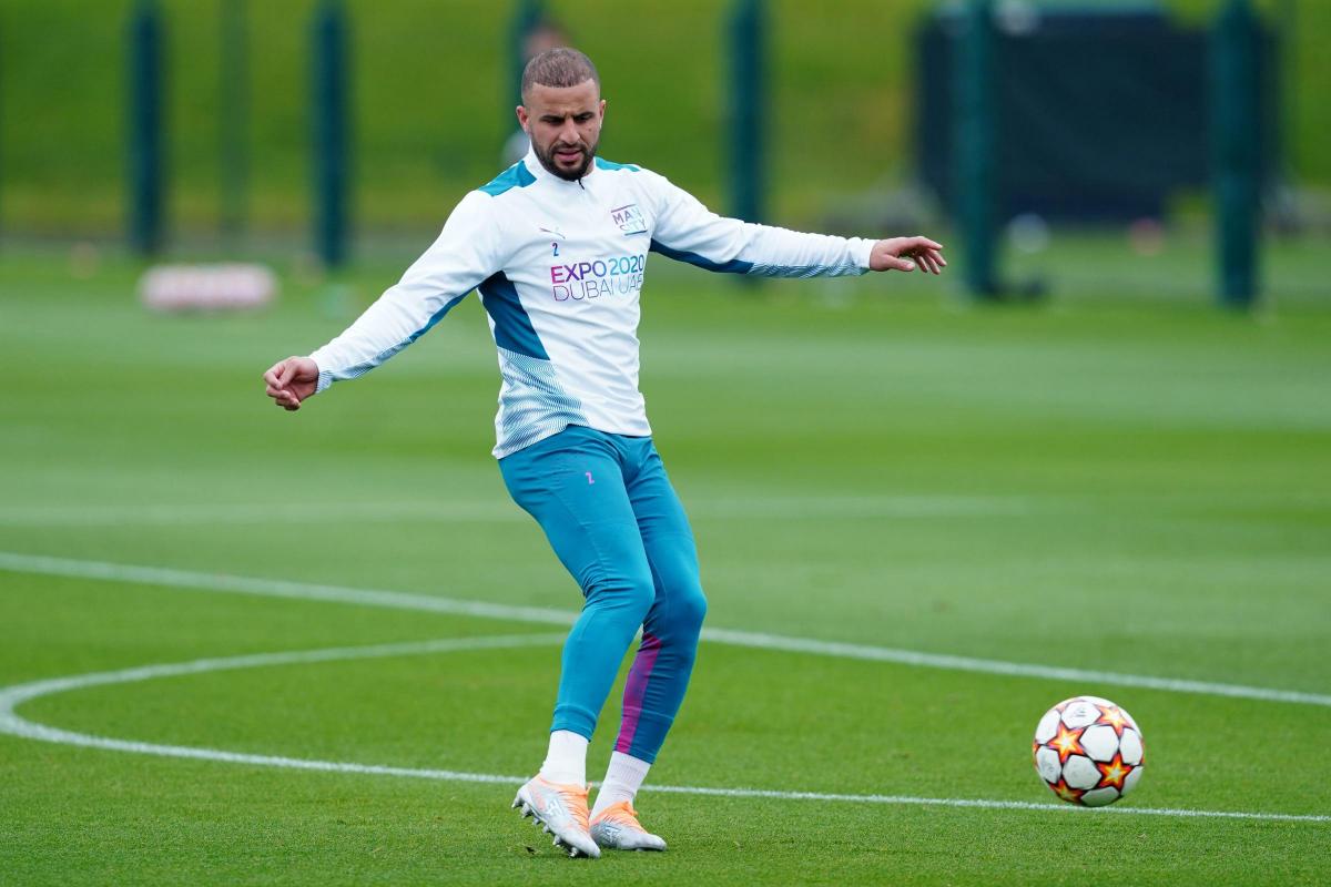 Kyle Walker is poised to return for Manchester City