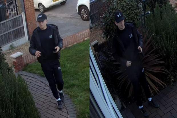 Essex Police have released CCTV images of a man they would like to speak to in connection with a burglary in Wickford
