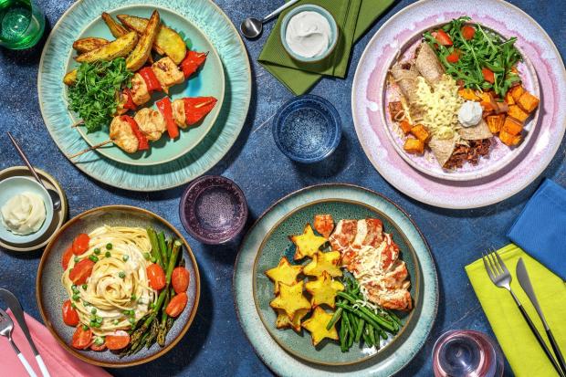 The Argus: The HelloFresh Lightyear recipies are available for a five-week period, with two new recipes per week. Picture: HelloFresh