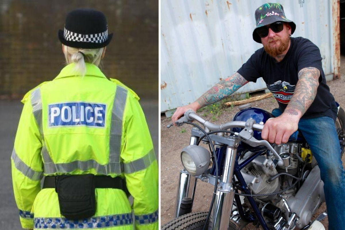 Jack Crossley, 43, died in a crash in Saddlescombe Road while riding a 1950s-style Harley Davidson