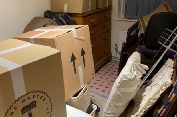 The Argus: Removal workers left boxes piled high