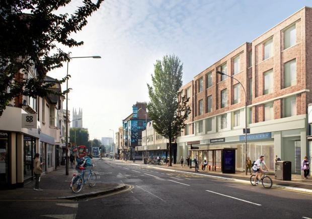 The Argus: An artist's impression of how the development will look when completed