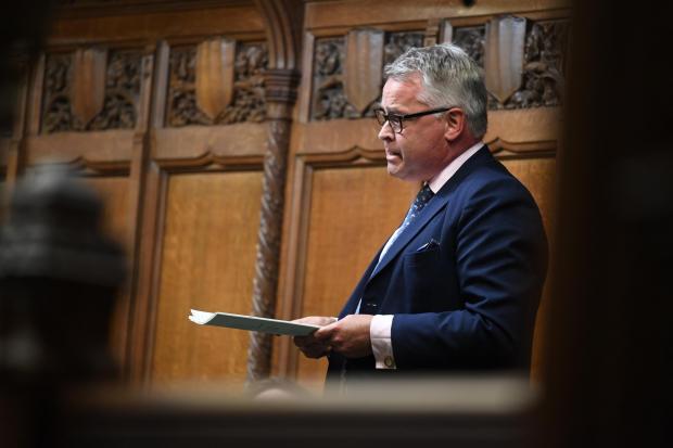 The Argus: Tim Loughton during Prime Minister's Questions in the House of Commons last year