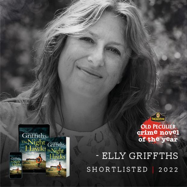 The Argus: Elly Griffiths, from Brighton, has been nominated for the Theakston Old Peculier Crime Novel of the Year 2022 for her 13th instalment in the Ruth Galloway series 