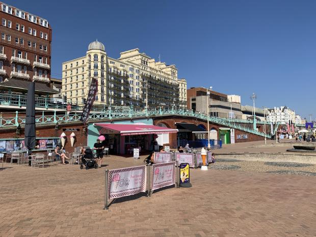 The Argus: Brighton Beach Cafe has had a huge increase in business due to the sun