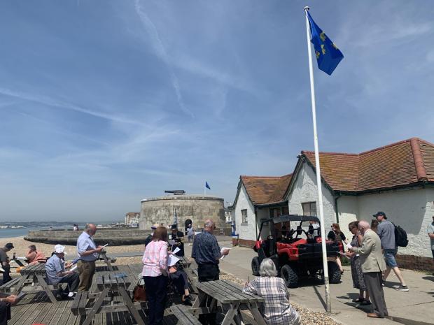 The Argus: Both flags raised for Sussex Day