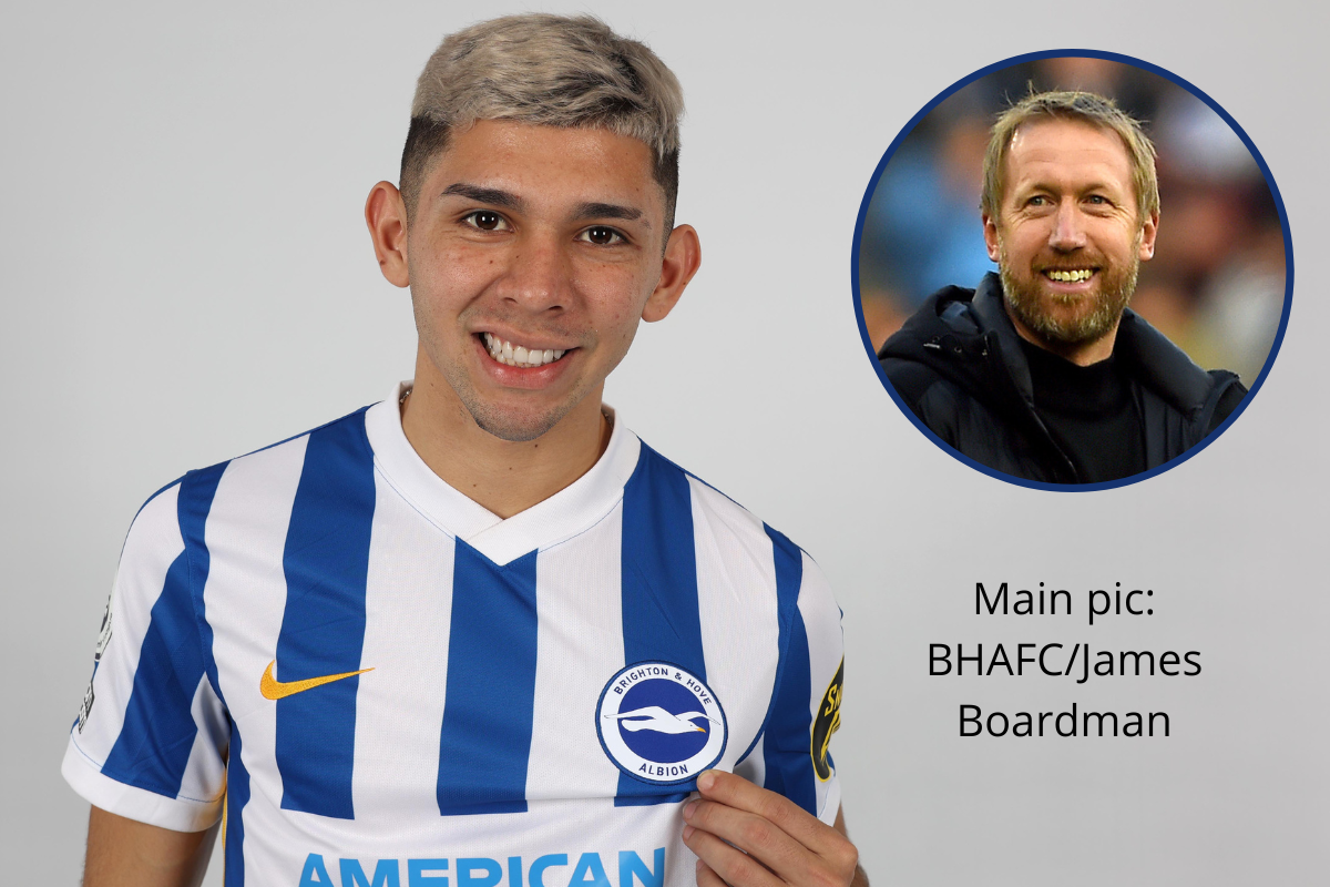 Graham Potter's message as Julio Enciso signs for Brighton