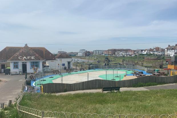 The Argus: Hove Lagoon's paddling pool is closed after its flooring peeled off