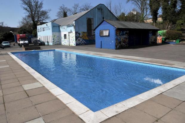 The Argus: Saunders Park paddling pool. Picture: Tony Wood