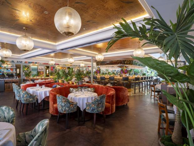 L'Argus: The Ivy dining area