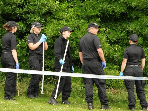 The Argus: Officers search the park