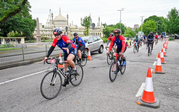 The Argus: Around 15,000 people took part in the ride