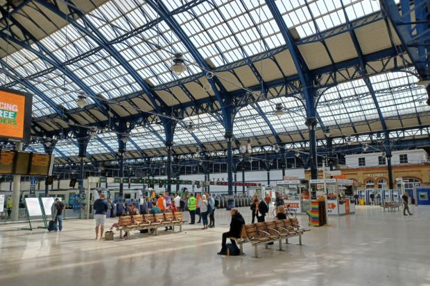 The Argus: Brighton railway station was quiet on Tuesday, the first day of strikes