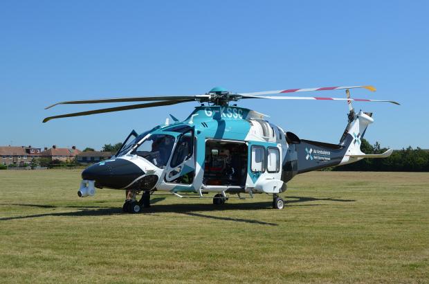 The Argus: The air ambulance has taken the person to hospital with life threatening injuries