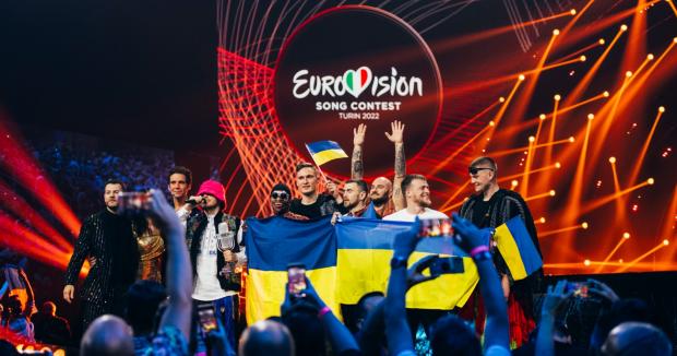 The Argus: Ukrainian band Kalush Orchestra won this year's Eurovision Song Contest in Turin: credit - EBU/Corinne Cumming