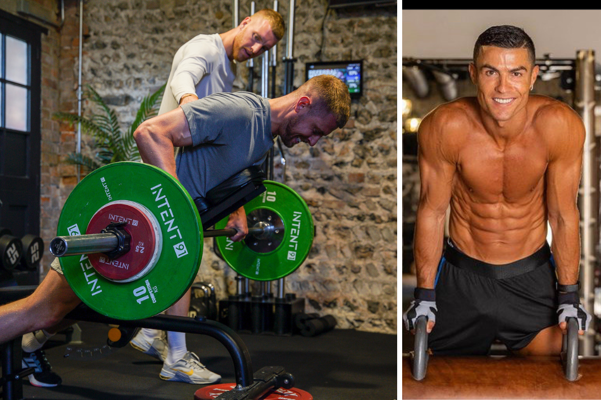 It's not just Cristiano Ronaldo working hard this summer