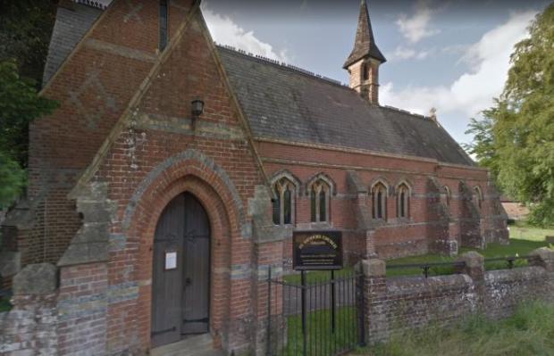The Argus: St Saviour's Church in Colgate, near Horsham, has been targeted by metal thieves before