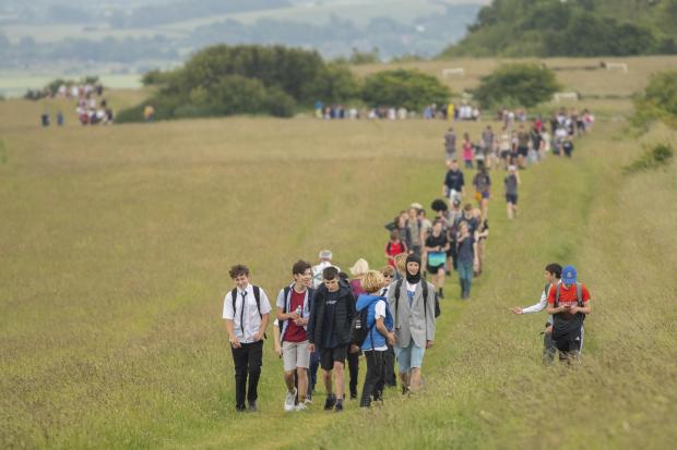 The Argus: More than 500 students joined the walk