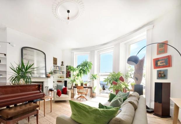 The Argus: The large windows flood this home with light. Picture: Zoopla