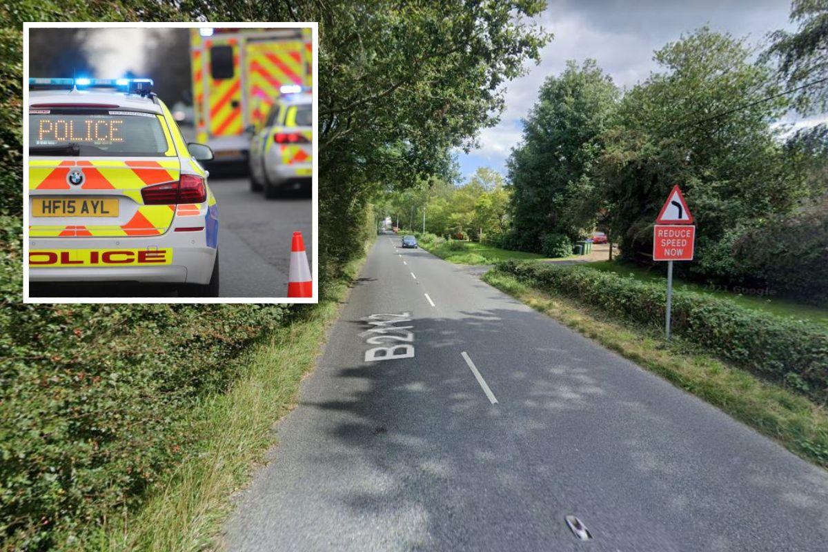 Pedestrian injured in hit and run crash on the B2112 New Road between Ditchling and Clayton