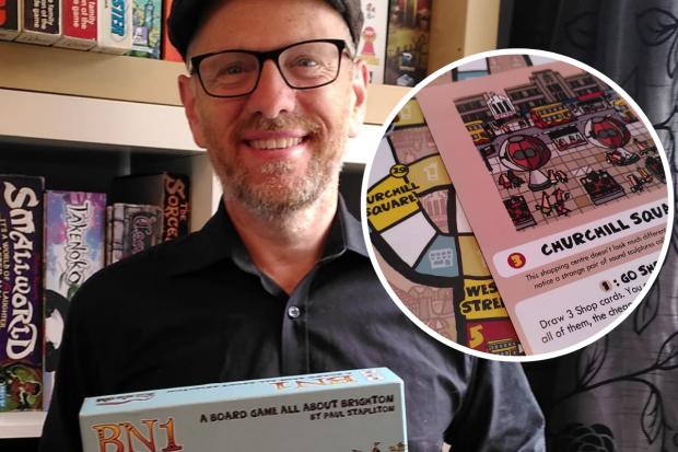 Paul Stapleton will launches the new edition of the BN1 board game later this year