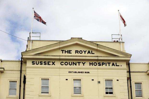 The Argus: Peter O'Sullivan was cared for at the Royal Sussex County Hospital