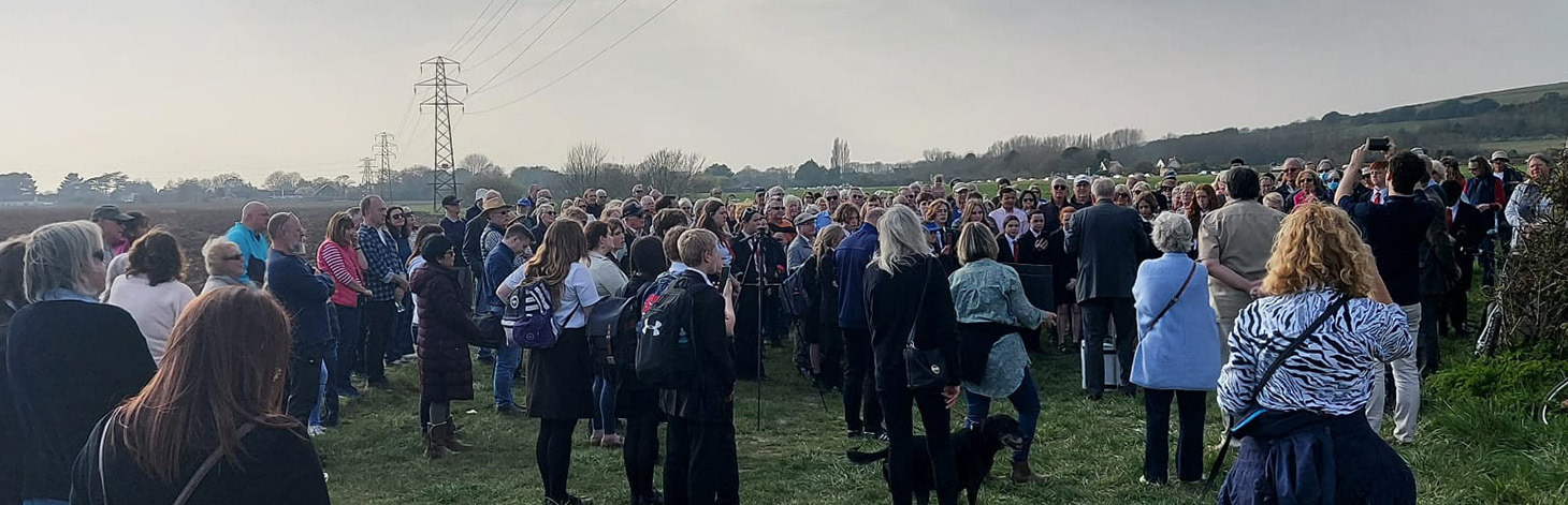 Chatsmore Farm Protest, Image By A+W Councils