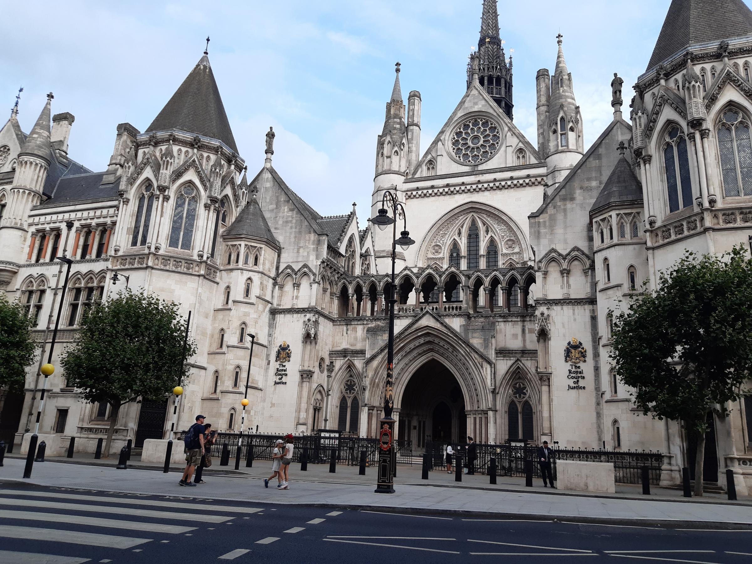 2 The High Court, on London\s Strand, Photo: Jessica Hubbard taken July 2022