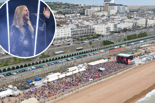 The council will look to put a bid in to host Eurovision 2023. Inset, Sam Ryder who finished second for the UK this year