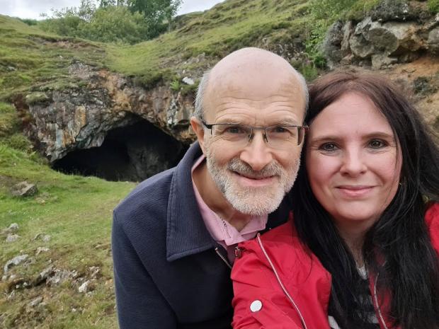 The Argus: The couple visited a cave featured in the 1975 film
