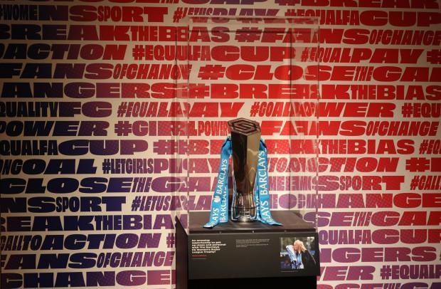 The Argus: The Women's Super League trophy