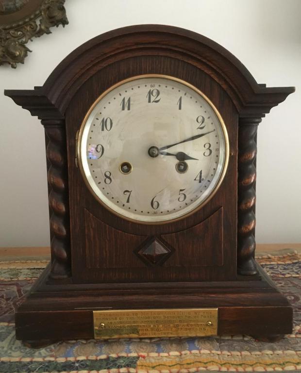 The Argus: The clock was presented to Paul's grandfather after assisting police with the arrest of two violent prisoners
