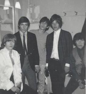 The Argus: The Rolling Stones in their dressing room at the Hippodrome